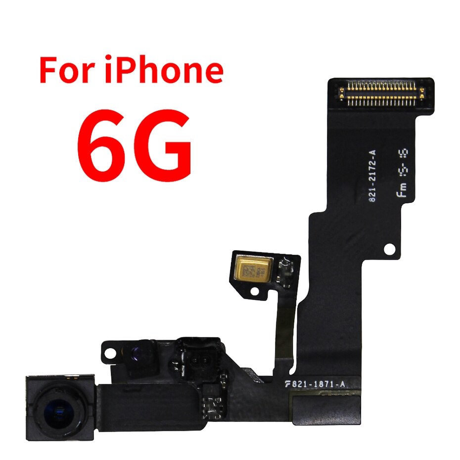 PINZHENG Vorne Kamera Für iPhone 7 8 6S 6 Plus 5G 5C 5S 5SE Kamera Für iPhone 6 7 8 Plus biegen Kabel Ersatz Telefon Teile: Pro iPhone 6G