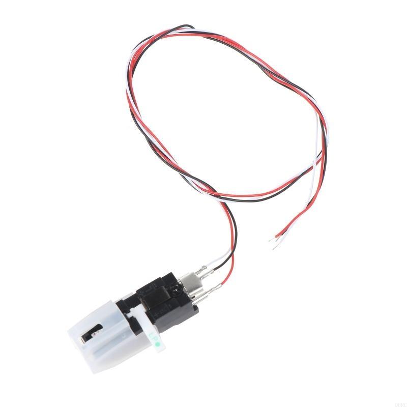 Q6RC Dual Drehscheibe Patrone doppelt und Stereo Nadeln+Leitung für 78 U / min aufzeichnen Spieler Ersatz: Beige