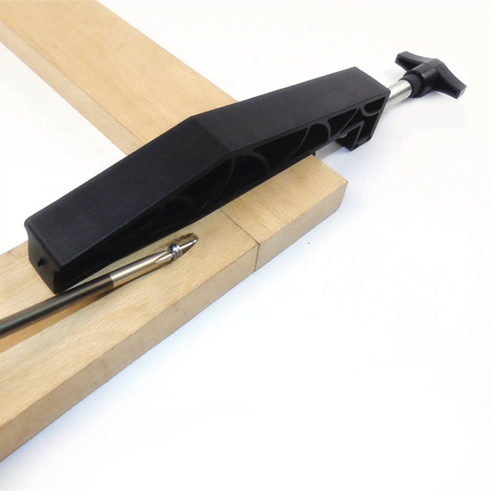 Hard Pocket Hole Joint Home Woodworking Plastic Lightweight Black Draw Tool Drilling Fixed Clamp Accessories Convenient Portable
