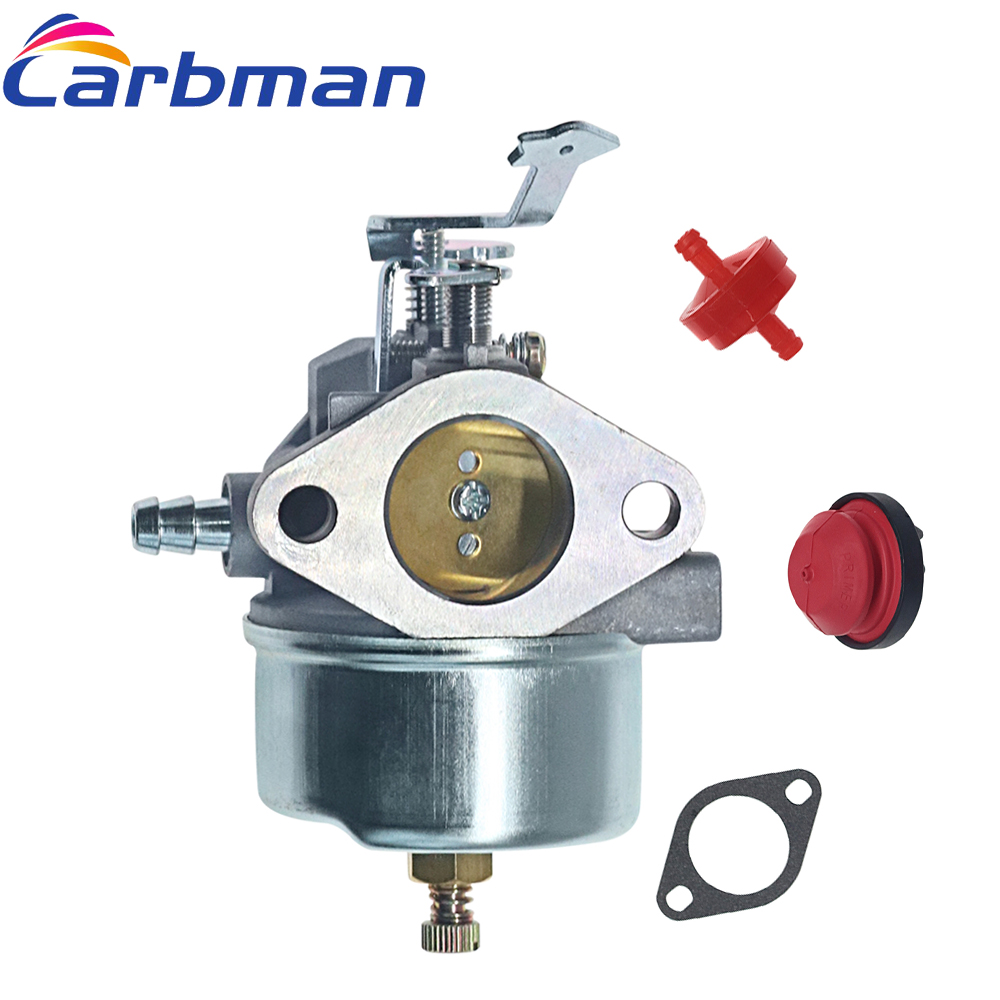 Carburador para Tecumseh Sears, cortacésped Gene, 12 SS12, Bolens 1257