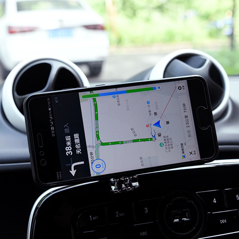 Voor smart 453 fortwo forfour Auto Magnetische Telefoon Houder Creatieve Navigatie Stand Navigatie Interface Ondersteuning auto accessoire