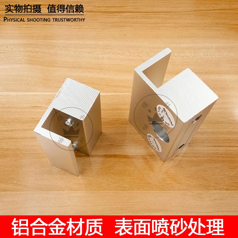 All-Aluminum Glass Door Holder/Special Aluminum Door Holder for Electric Bolt Lock/Frameless Glass Door Support