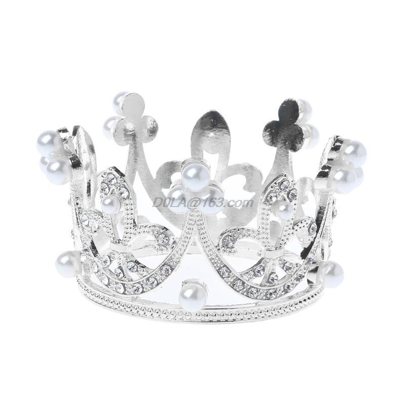 Newborn Girls Boys Photography Gold Crown Props Little Baby Photo foto shooting Crown Accessories Infant bebe fotografia Prop: Silver