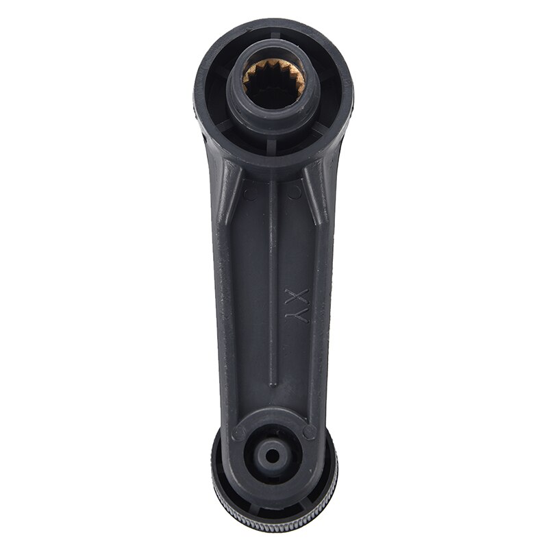SODIAL(R)-manivela Universal para ventana de coche, palanca de manija de plástico Gris, 2 uds.