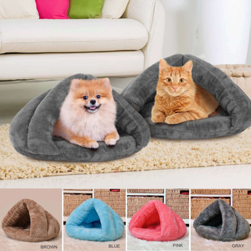 Sac de couchage pour animal domestique, nid doux et , pour chiens et chats, niche, maison, tapis de couchage, S L, 5 couleurs, hiver, et confortable,