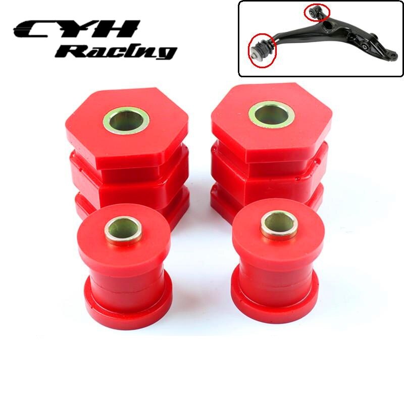 Polyurethane Front Lower Control Arm Bushing Kits For Honda Civic MK6 EK 96-00: Default Title