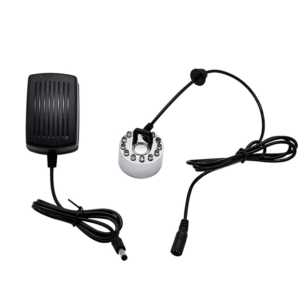 Mini LED Light Ultrasonic Fog Mist Maker Fogger Atomizer Air