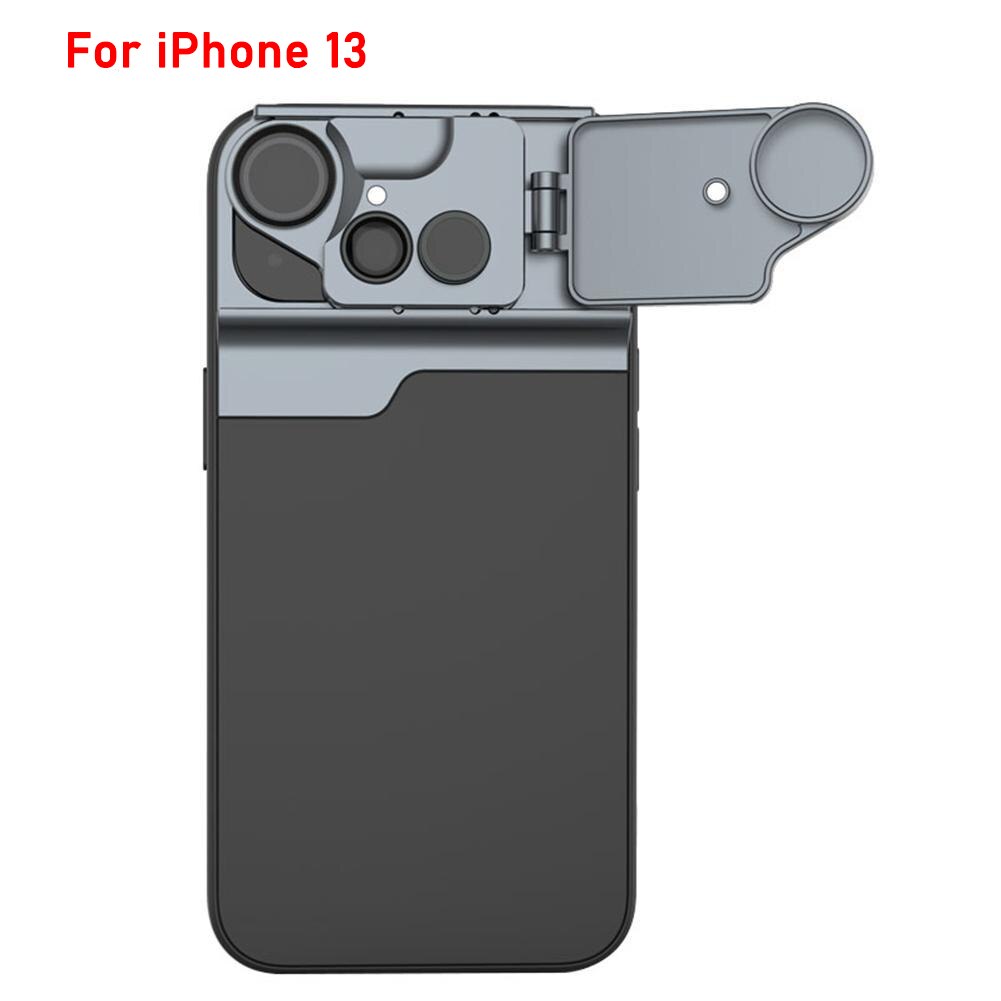5 In 1 Telefoon Lens Case Kit 10X 30X Super Macro Lens Cpl Filter Fisheye 2X Telelens Cover Voor iphone 13 Mini/13 Pro Max: For iPhone 13