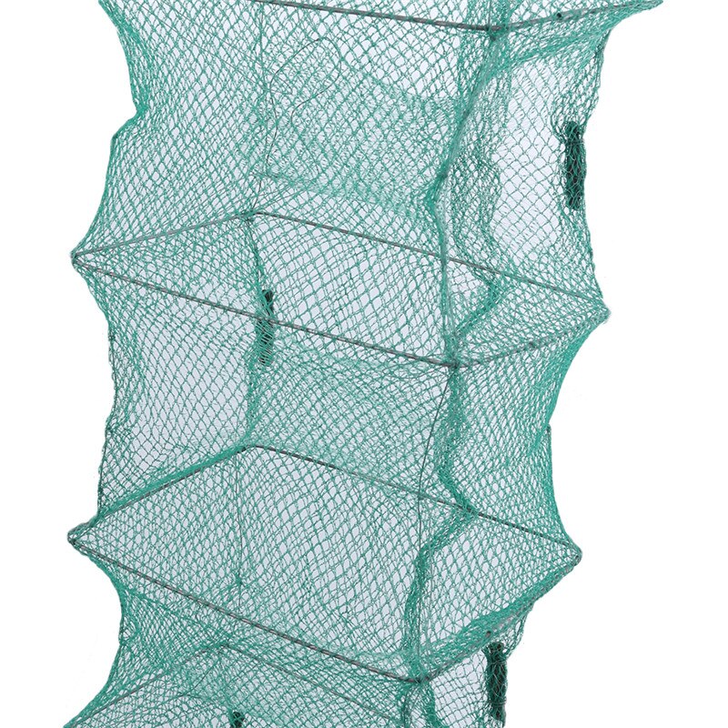 Foldable Fishing Net Multifunctional Portable Nylon Fishing Net Crab Crayfish Lobster Catcher Live Trap Fish Net Fishing Tools