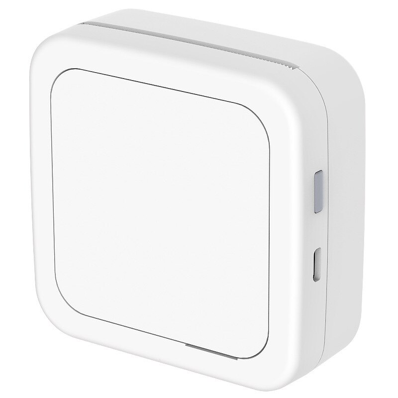 Bluetooth Photo Printer Portable Mini Sticker Thermal Rechargeable for Mobile Phone: White printer