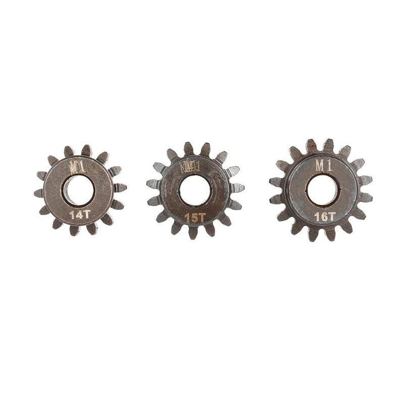 Overtreffen Hobby 3Pcs M1 5Mm 11T-13T/14T-16T/17T-19T/20T-22T/23T-25T/26T-28T Pinion Motor Gear Voor 1/8 Rc Buggy Auto Monster Truck