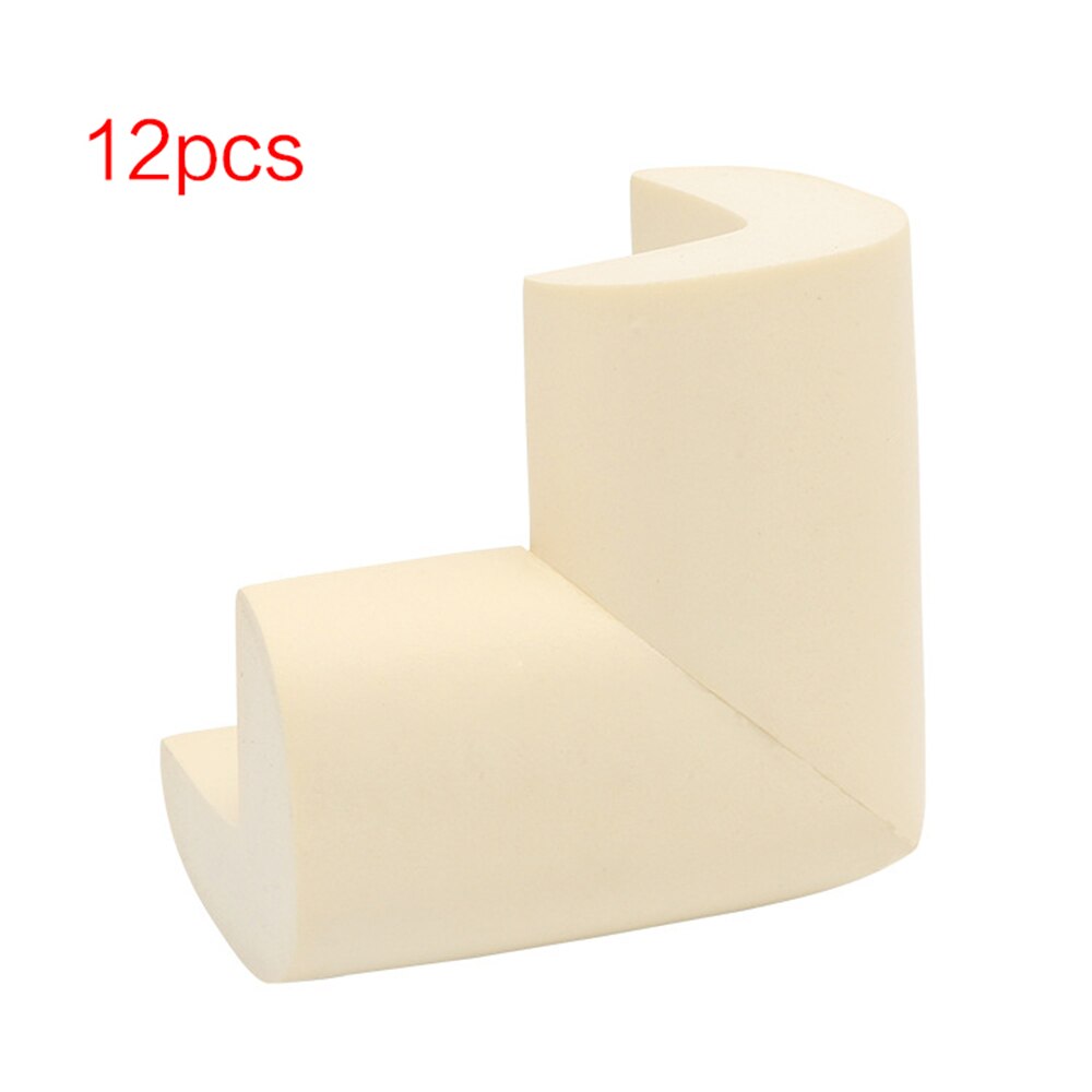 Corner Protector Table Safety 12pcs Child Thick Anti Collision Non-toxic: Beige