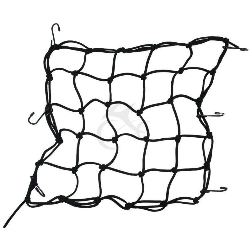 TCMT accessori moto 6 ganci moto bungee carico rete casco rete rosso nero blu 3 colori opzionale