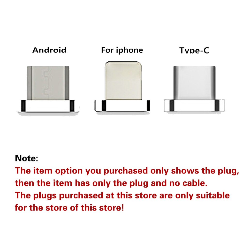 XPAY – câble Micro USB/E04 magnétique 3 en 1 pour recharge rapide, cordon de chargeur usb-c pour iPhone 7, 6, 6, 5s, Samsung S9, S8