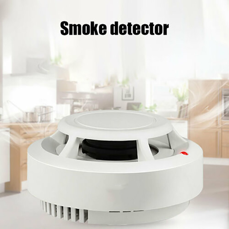 Independent Alarm Smoke Fire Sensitive Detector Home Security Wireless Alarm Smoke Detector Sensor Fire Equipment