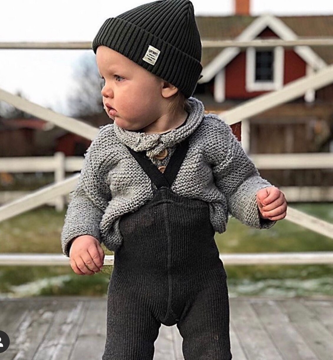 Baby selebukser ss mærke efterår vinter drenge piger solide søde overalls til småbørn strikkede bomuldsoveralls bukser til børn