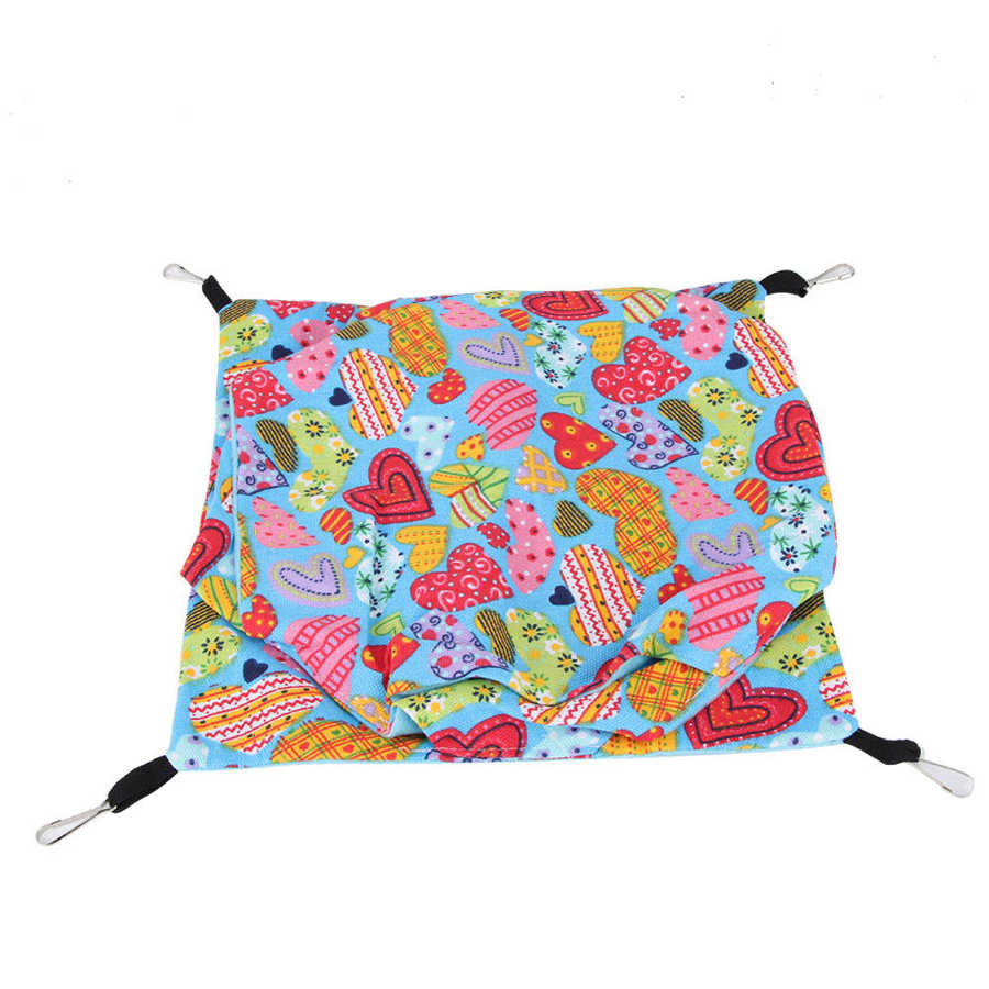 Huisdieren Hangmat Rat Hamster Slaapzak Opknoping Bed Huis Swing Huisdier S/L: small