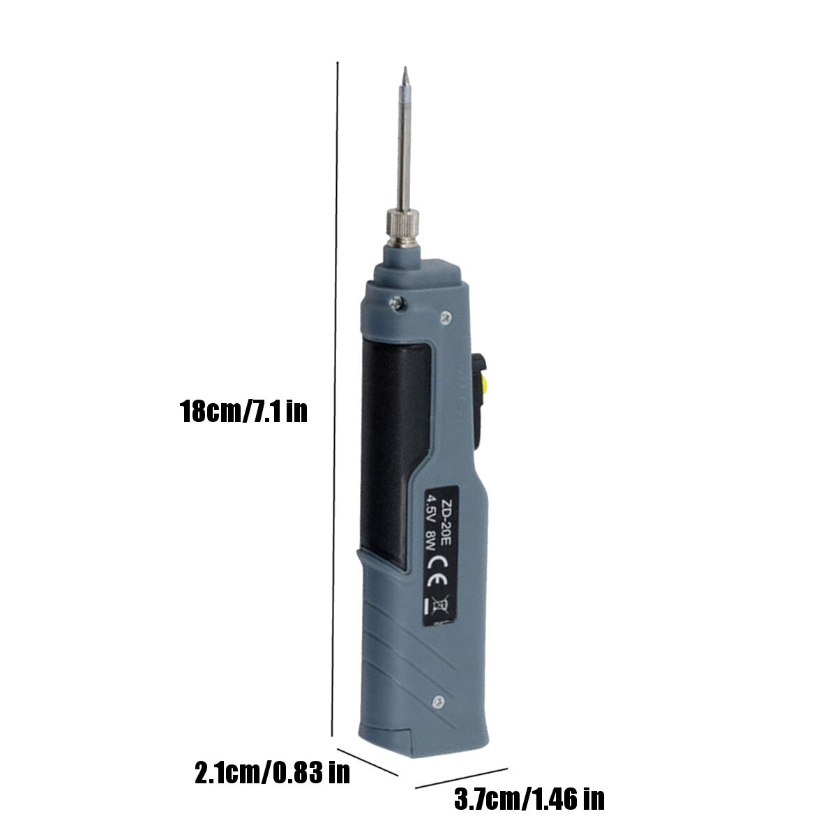 Krokodil Clip Aangedreven Soldeerbout, 12 V Elektrische Soldeer Iron