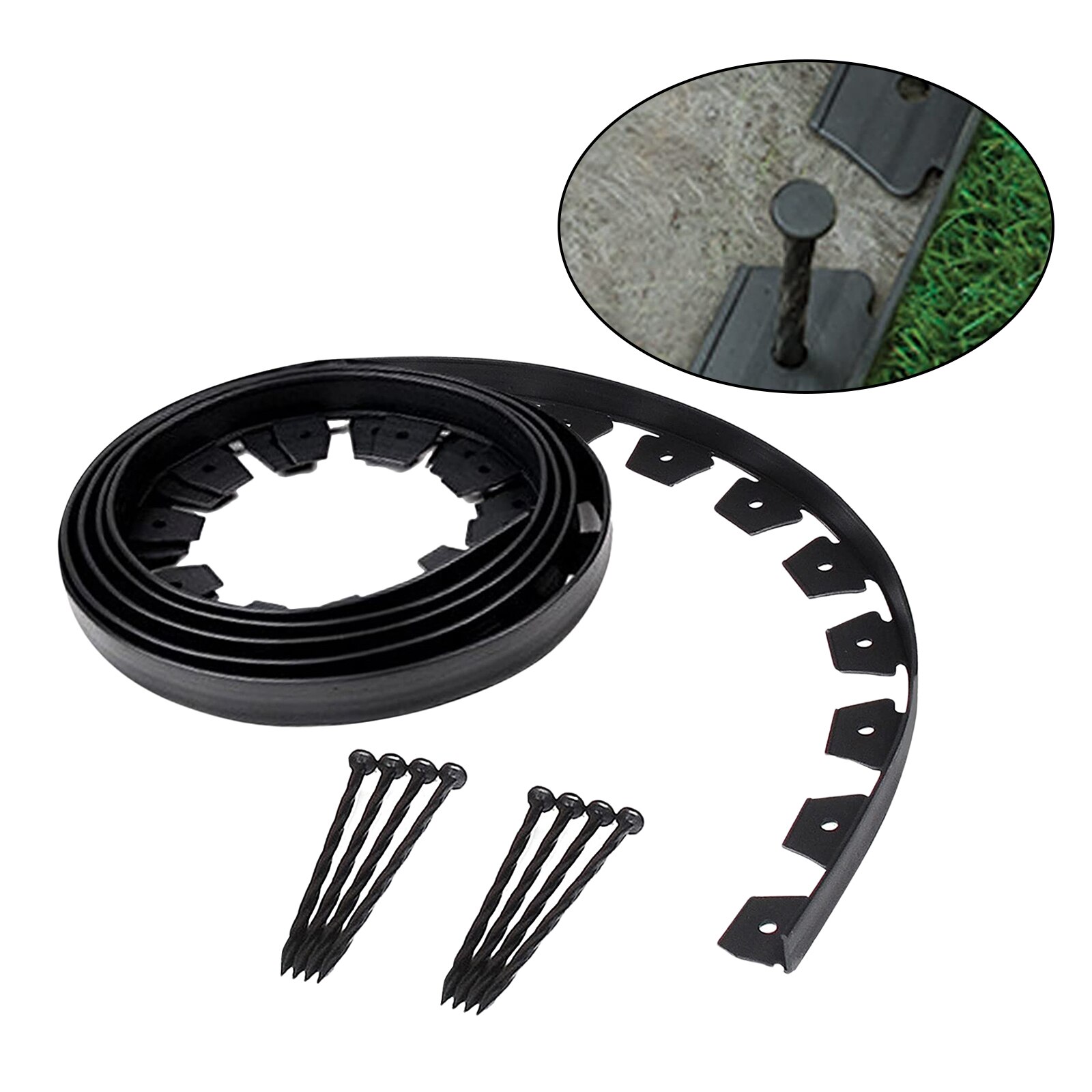 16ft Landscape Edging Coil Kit Flower Garden Planter Edge Border