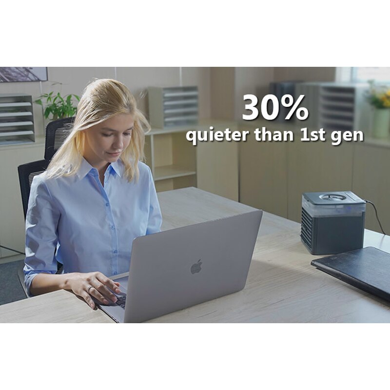 NexFan Ultra Air Cooler Fast Cooling Portable Air Conditioning Fans Enhanced Noise Reduction Cooling Fan for Home Office Outdoor