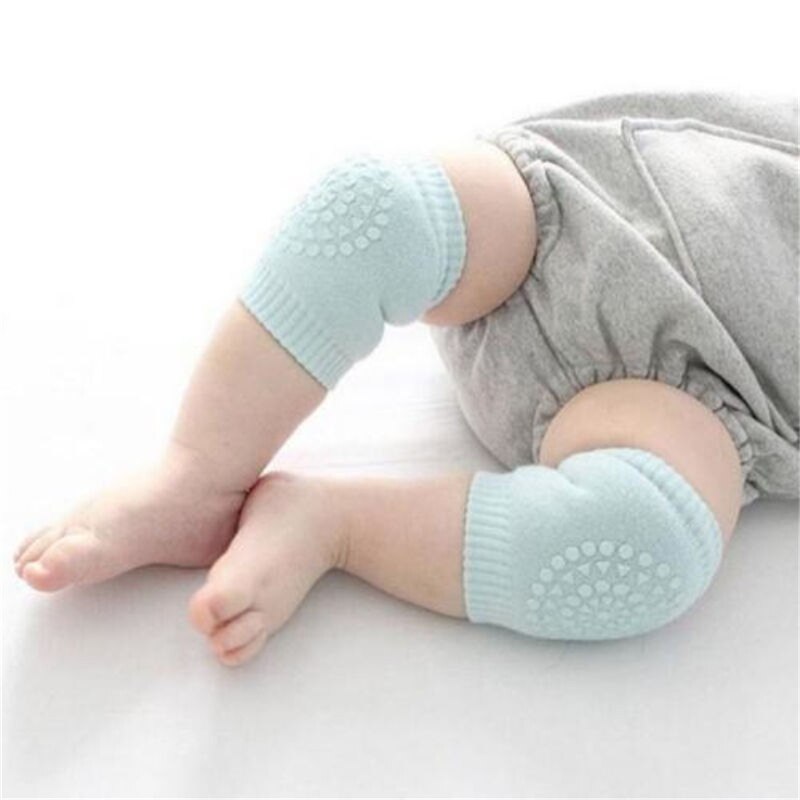 Baby tøj tilbehør baby kravle skridsikre hold varme knæ jetting beskyttende dækning småbørns sokker baby benopvarmere
