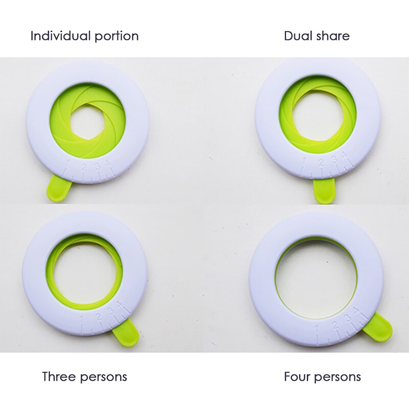 Divided into 1 to 4 parts of plastic material spaghetti measure tool component regulator noodle component selector ingredient bo