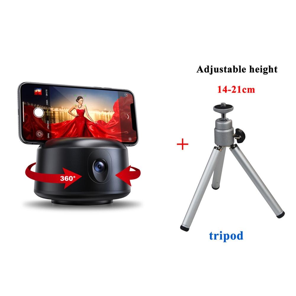 Selfie Auto Tracking Smart Schießen Halter 360-grad Rotation Telefon stehen Auto Gesicht Selfie Stick für Telefon Tablet Kamera stativ: C