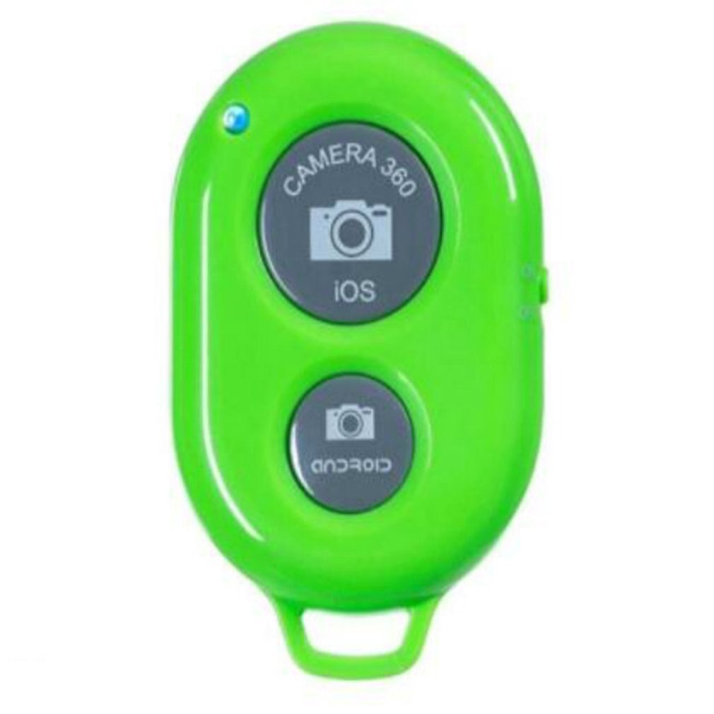 Remote Control Wireless Selfie Android Ios System Mobile Phone Selfie Artifact Shutter Remote Control: Green
