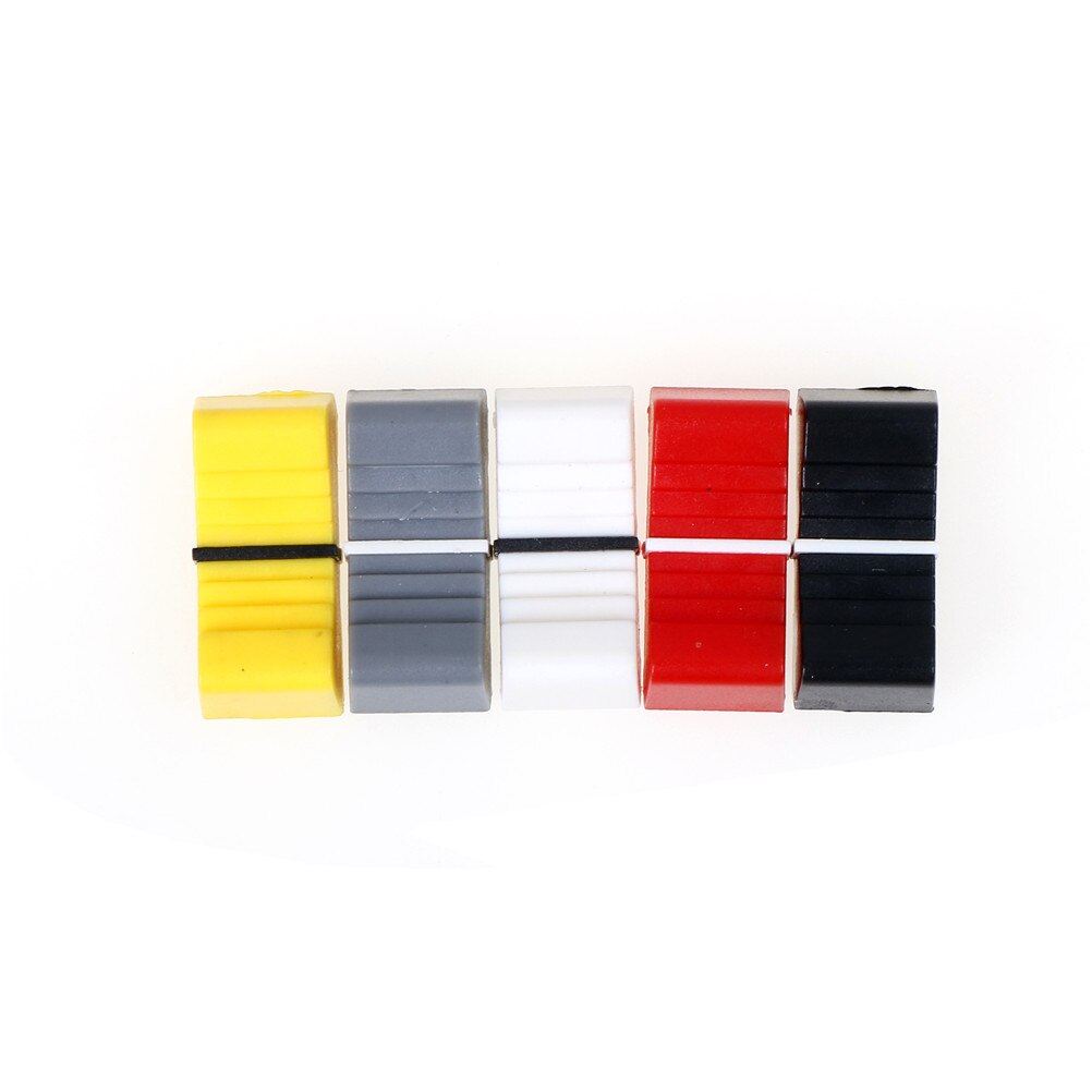 10 stk mikser fader lokk potensiometer knott trykk lokk 8mm mikser elektronisk tastatur skyve potensiometer