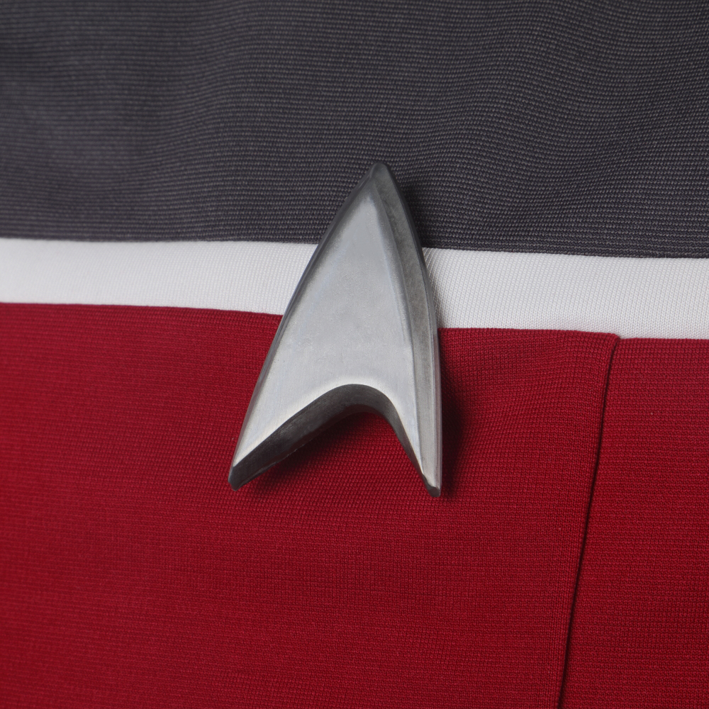 For ST Strange Worlds Badge Lower Decks Pins Magnet Badges Starfleet Brooches