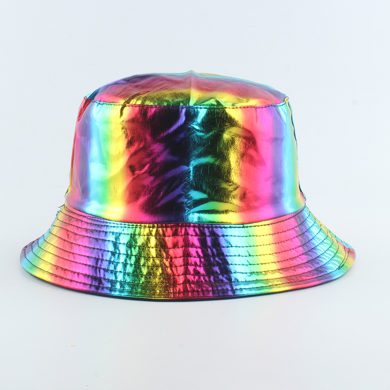 Streetwear læder fiskehat vendbar bøttehat harajuku hip hop kasketter sommer solhatte til kvinder mænd