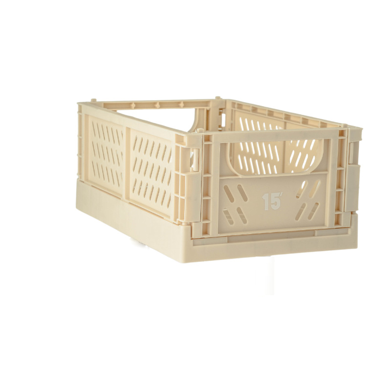 Mir de Rangement Pliable en Plastique, Boîte de Rangement pour Cosmétiques, Maquillage, Bijoux, Jouets: Violet