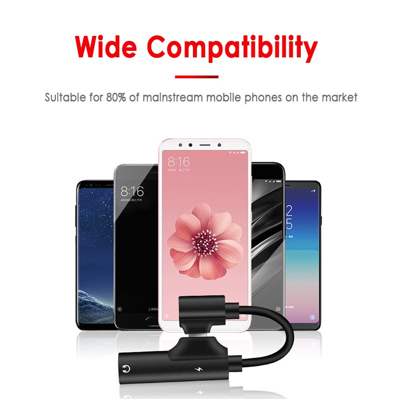 Type C Naar 3.5 Mm Converter Oortelefoon Audio Adapter Kabel Usb Type C Naar 3.5 Mm Hoofdtelefoon Aux Kabel Voor xiaomi Huawei Samsung