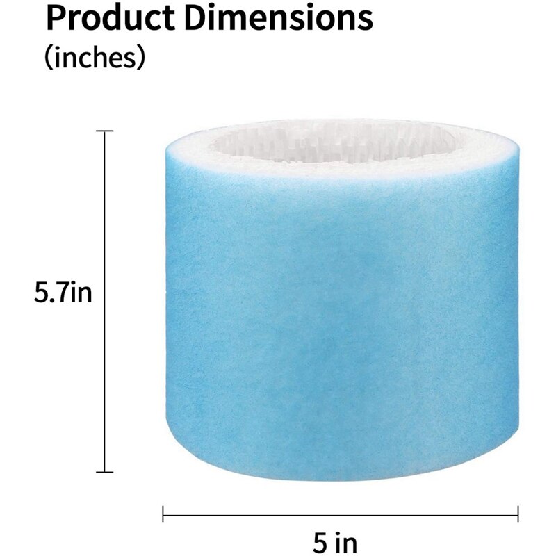 Praktische Luchtbevochtiger Wicking Filters Compatibel HCM-350,HCM-300T, Vervanging Voor Honeywell HAC-504 HAC-504AW Filter