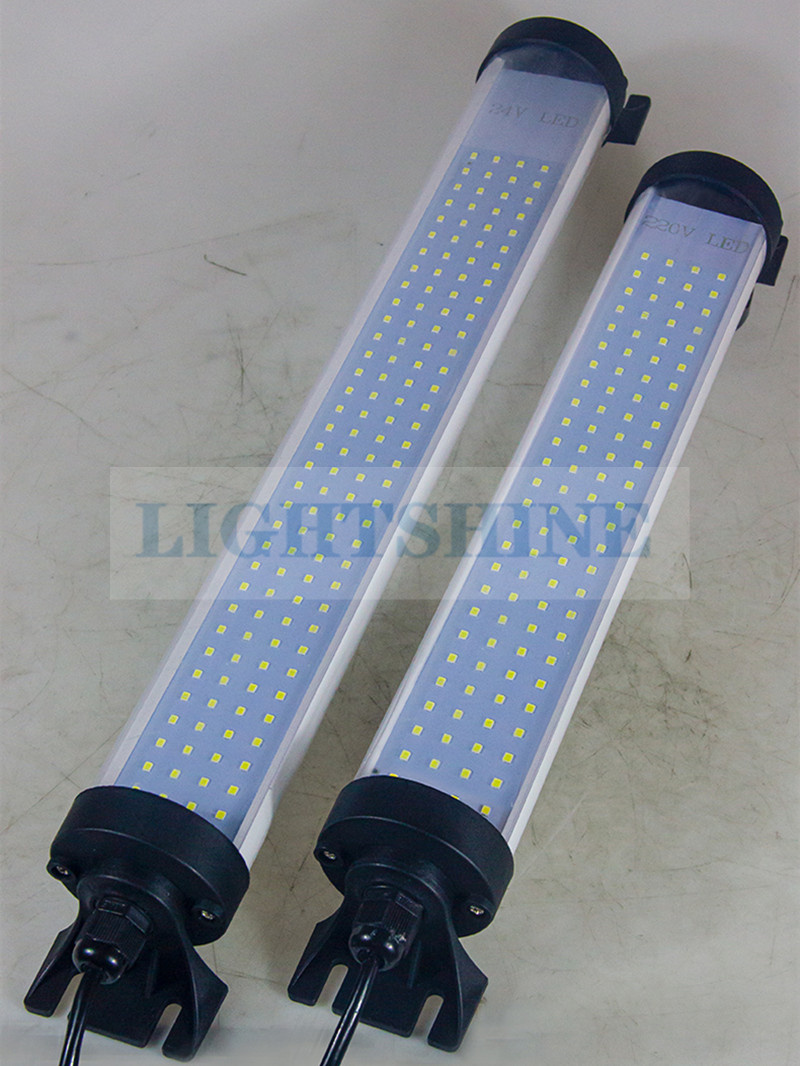 Lampe de travail LED pour Machine-outil, outil CNC, éclairage Fluorescent, étanche à l'huile, 220V 24v