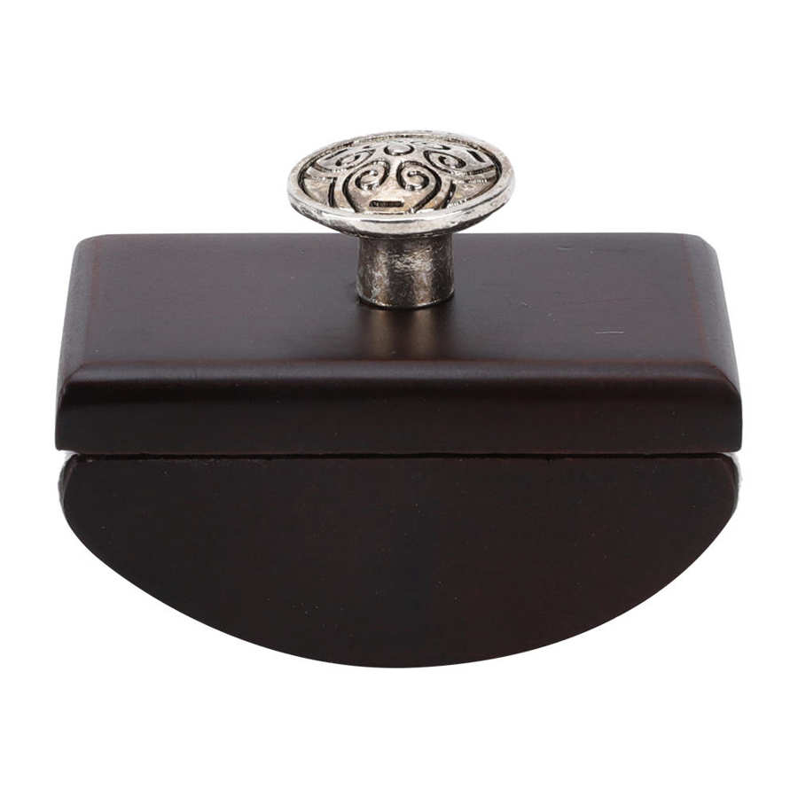 Ink Absorption Calligraphy Wooden Stamp Ink Quick-Drying Tool: brown