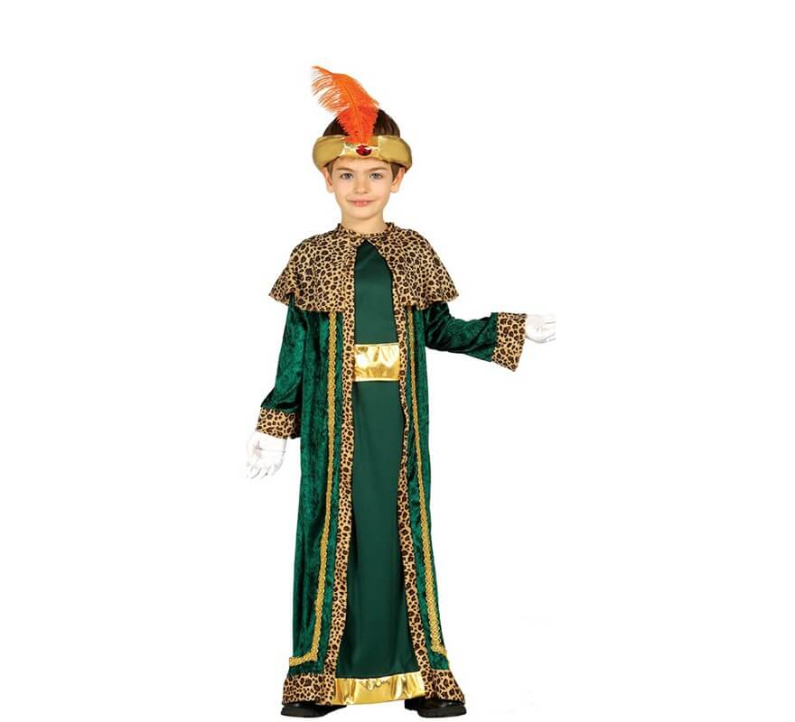 Disfraz de Rey Mago Baltasar para niño