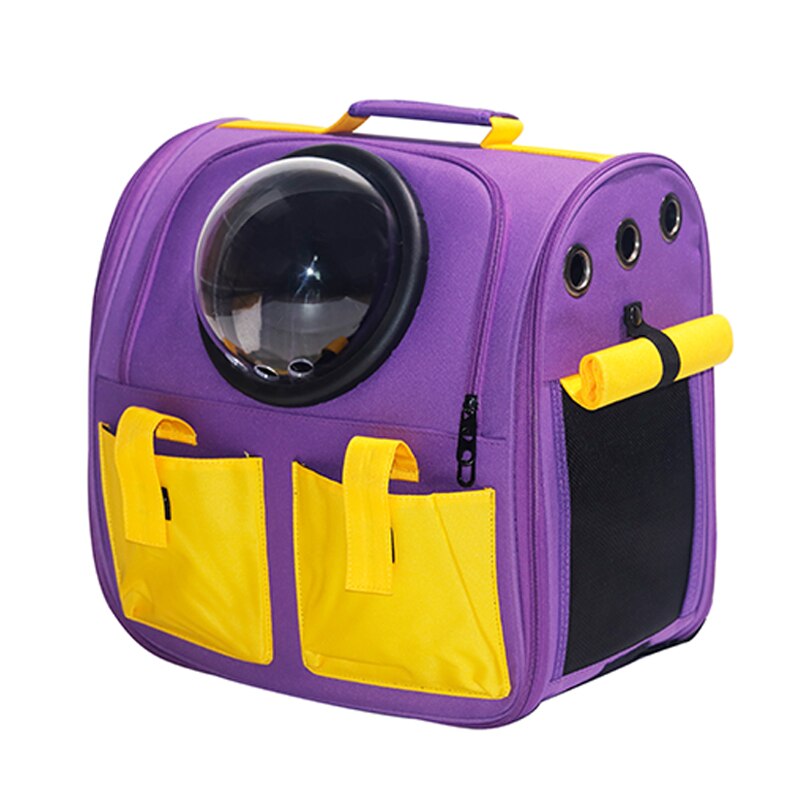 Astronauta okno nosidełko na zwierzaka designerski plecak oddychająca torba podróżna dla kota torba na ramię na zewnątrz dla małych psów koty niosące Supplie: F1