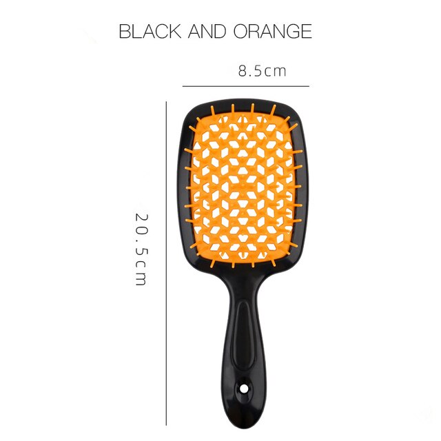 Adjust Hair Brush Scalp Massage Comb Women Detangle Hairbrush Comb Health Care Comb for Salon Hairdressing Styling: Style B -2