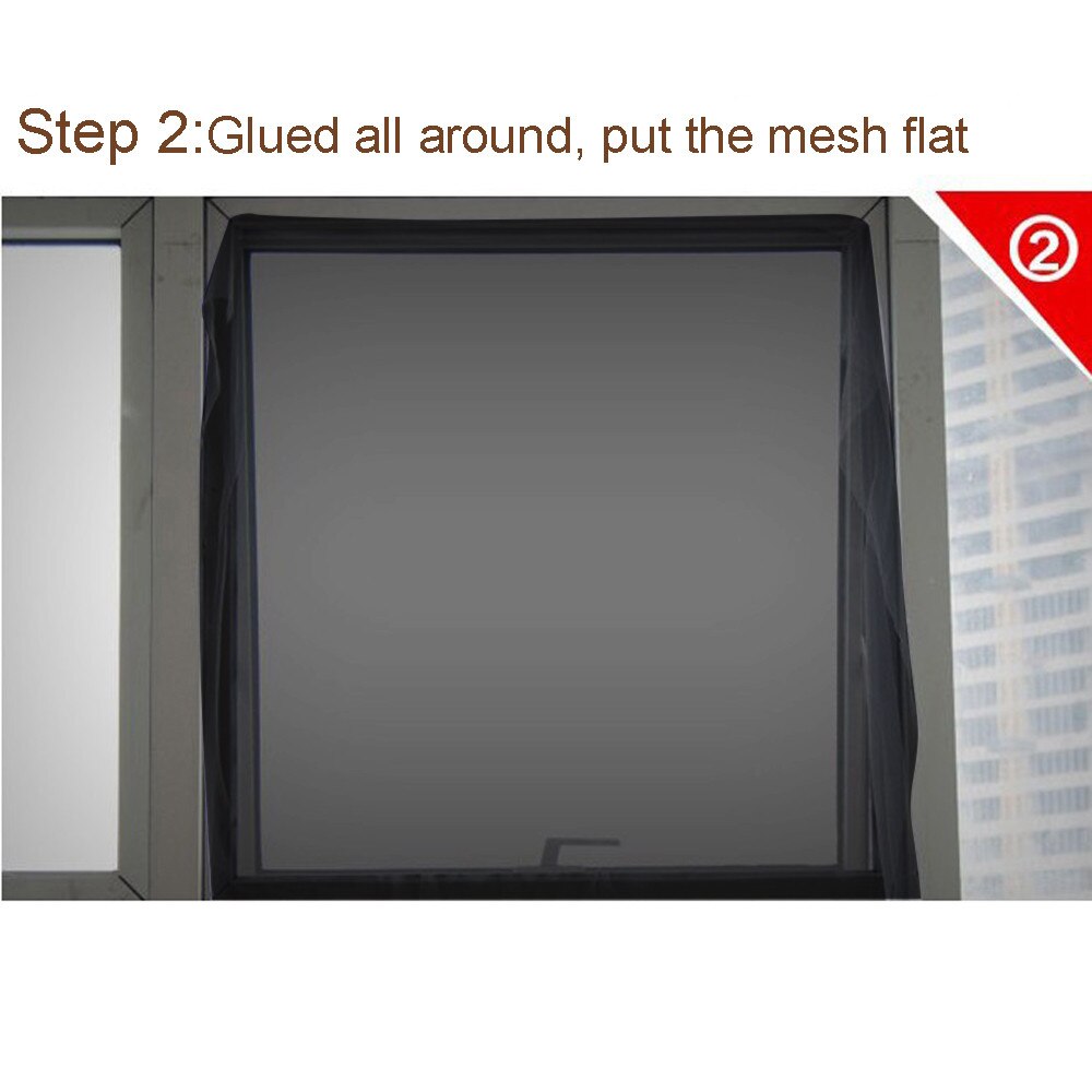 Indoor Insect Fly Screen Curtain Mesh Bug Mosquito Netting Door Window Mosquito Net For Kitchen Window