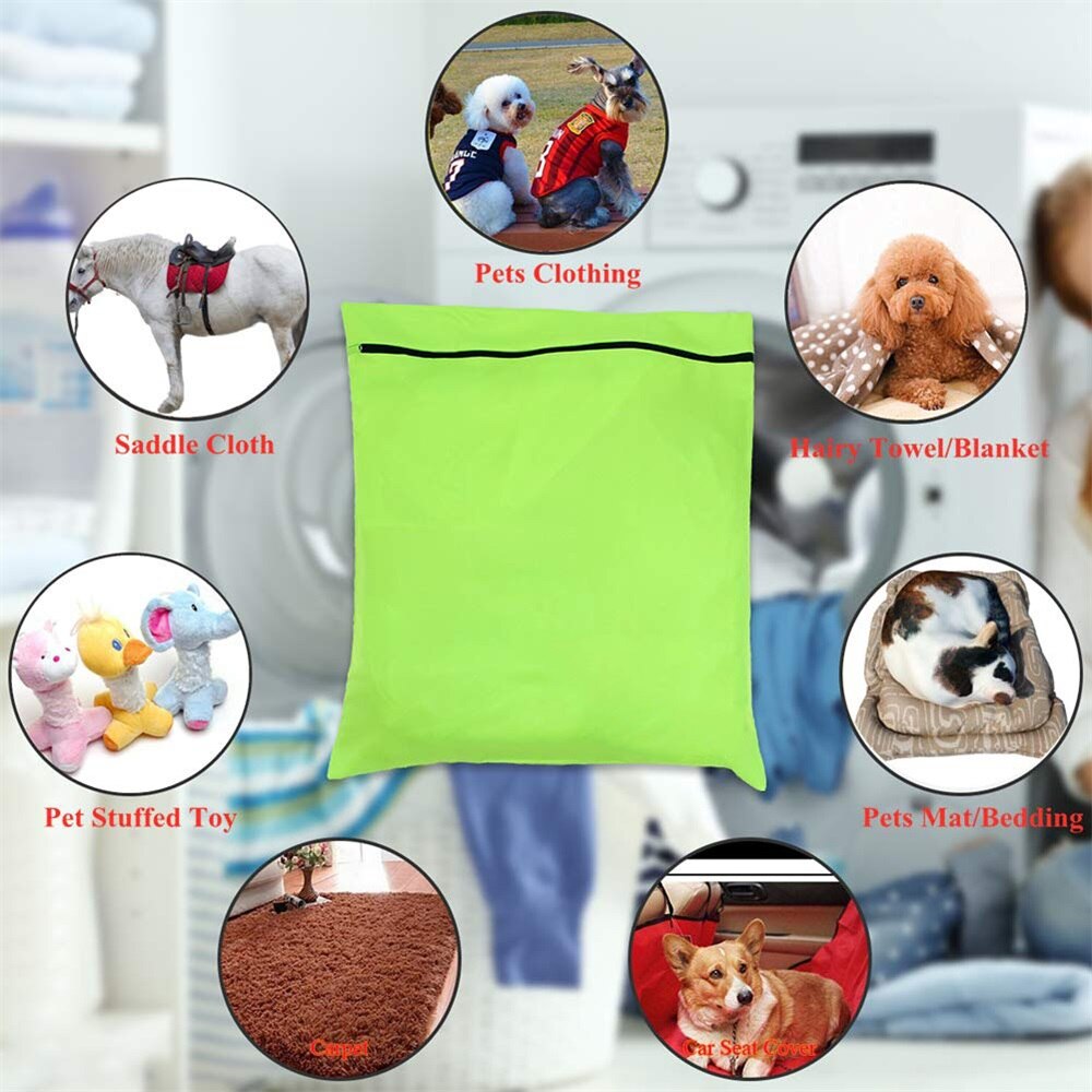 Kæledyrstøjpose egnet til vaskemaskine stor og jumbo vaskepose hund / kat