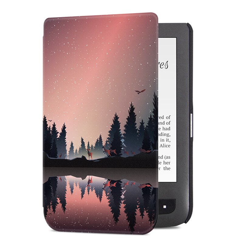 case for Pocketbook Touch Lux 3/PocketBook Basic 3 eReader Lightweight ultrathin shell cover for pocketbook 626/624: Nightfall