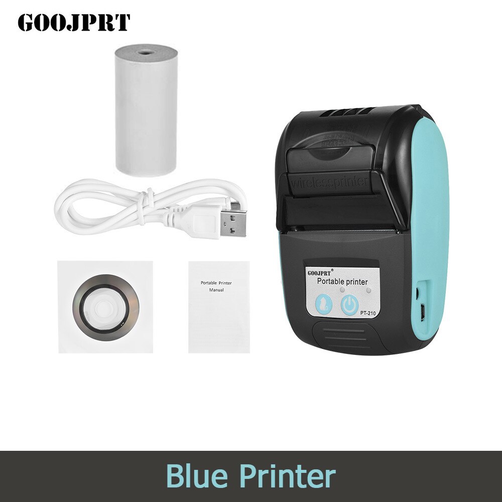Draadloze Mini 58Mm Printer Draagbare Thermische Printer Bluetooth-Compatibele Telefoon Android Ios Pc Pocket Bill Impresoras: Printer-BL-1 Rolls