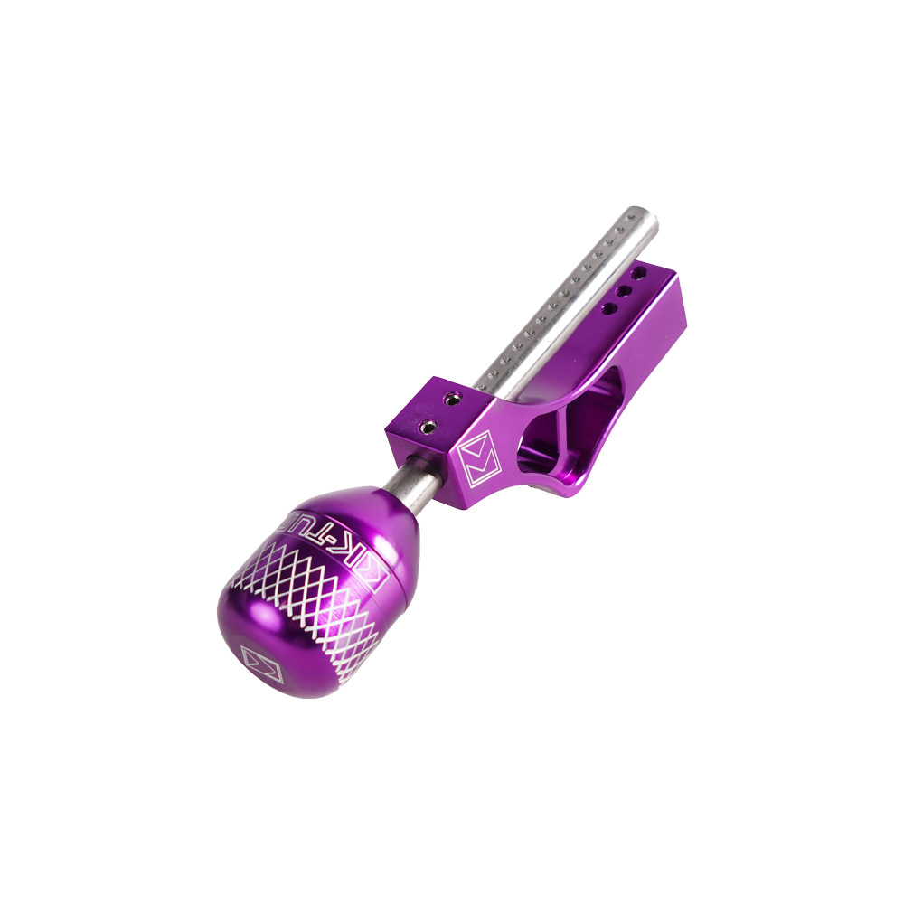 Universal Adjustable Gear Shift Knob Extender Height Lever Extension Car Gear Shifter Extender Kit: Brown