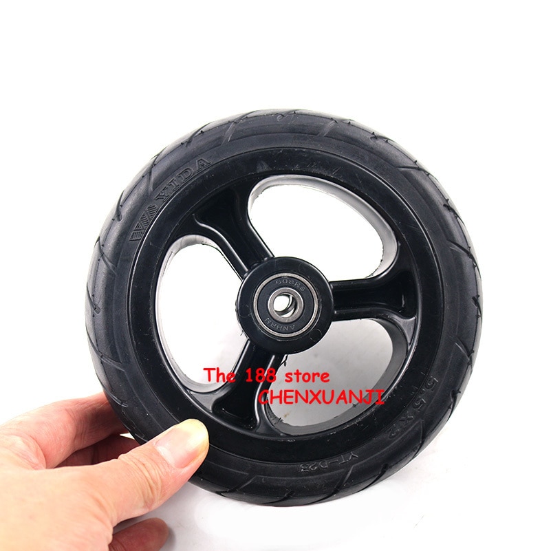 Neumático a prueba de explosión Fastwheel F0 rueda trasera neumático sólido para Jackhot fibra de carbono scooter Fastwheel F0 scoot eléctrico