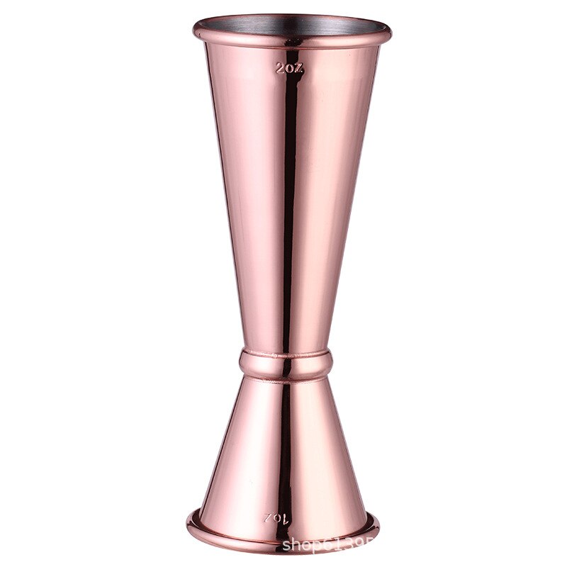 30/60ml Cocktail Wine Drinks Whisky Measure Cup Jigger 1oz 2oz Double Head Stainless Steel Measuring Cup Home Party Bar Tool