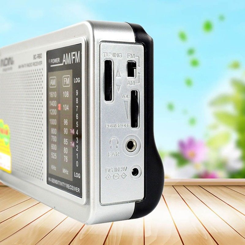 Portable Pocket Radio FM 76-108 AM 530-1600 KHz World Receiver Built in Speaker