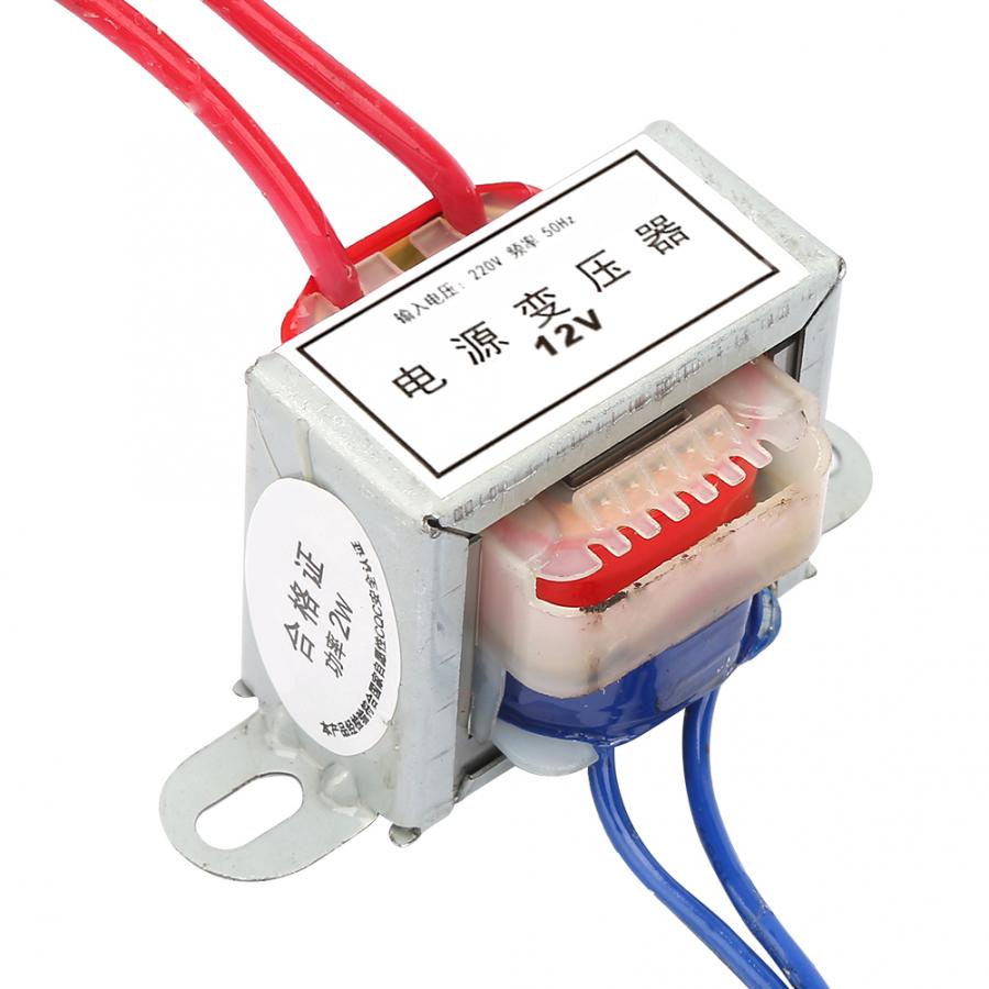 AC 12V/24V Output Voltage 2W Input 220V 50Hz Single Power Transformer inverter transformer