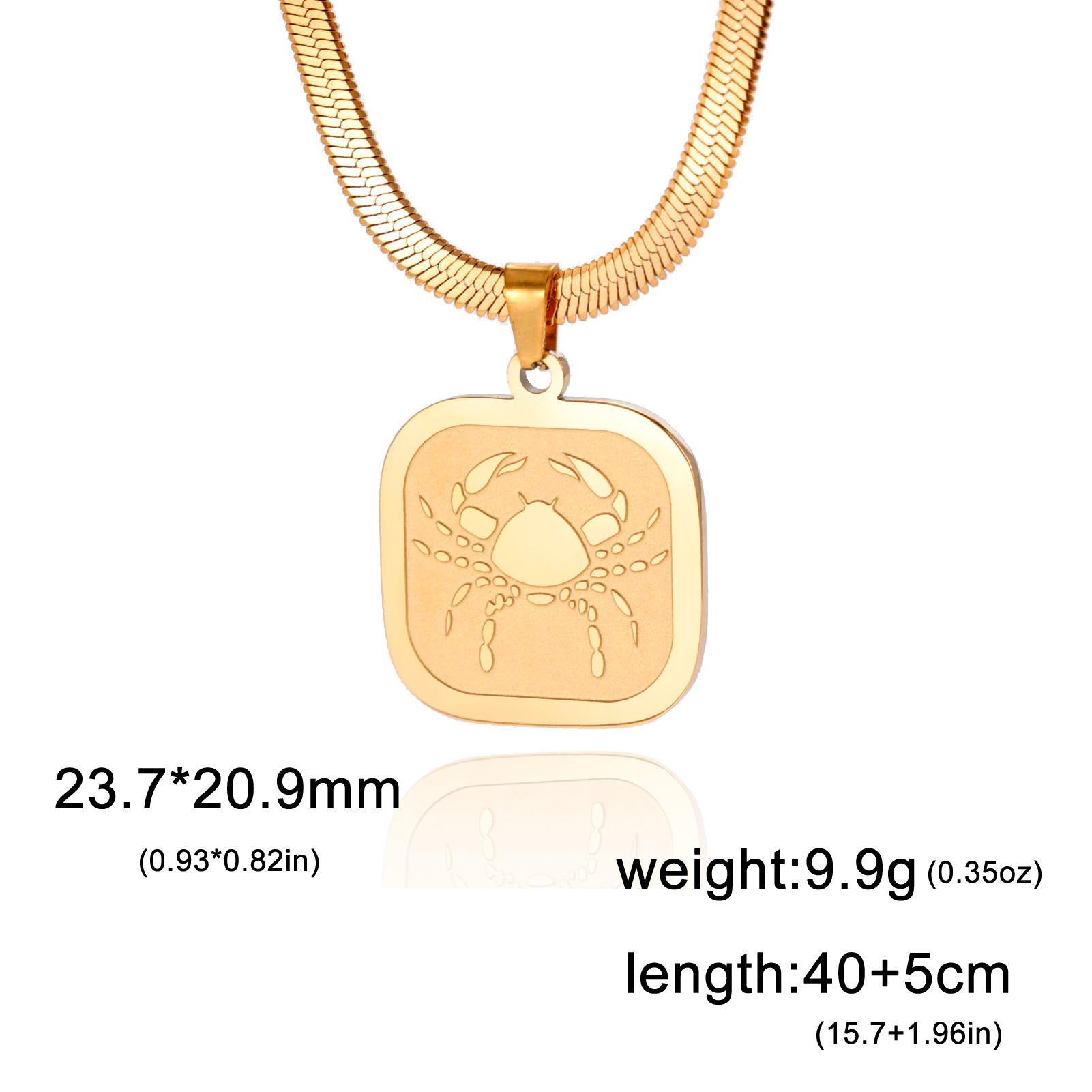 Teamer 12 Zodiac Teken Ketting Voor Vrouwen Goud Kleur 12 Constellatie Rvs Slang Ketting Kettingen Verjaardag Sieraden Cadeau