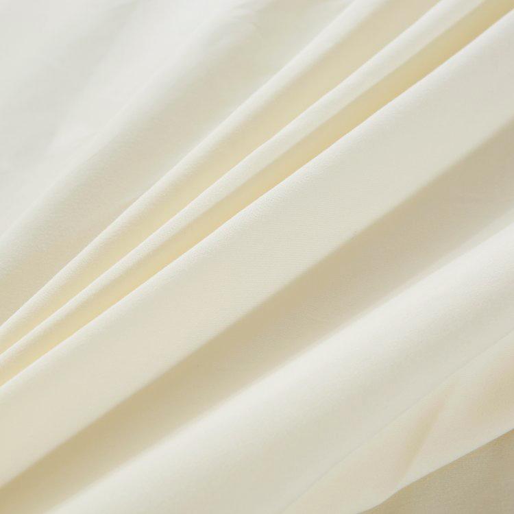 46 Romantic Bloom Pattern Solid Color Bed Skirt Non-slip Dust Ruffle Queen Size Bedspread Bed Skirt #/L